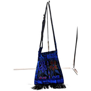 NEW The Collection Royal Sm Boho, Festival Hippie Tapestry fringe crossbody Bag